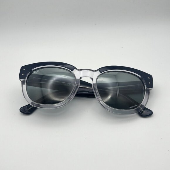 🕶️ Ray-Ban Mega Hawkeye Chromance Polarized Sunglasses RB0298S - Picture 3 of 6